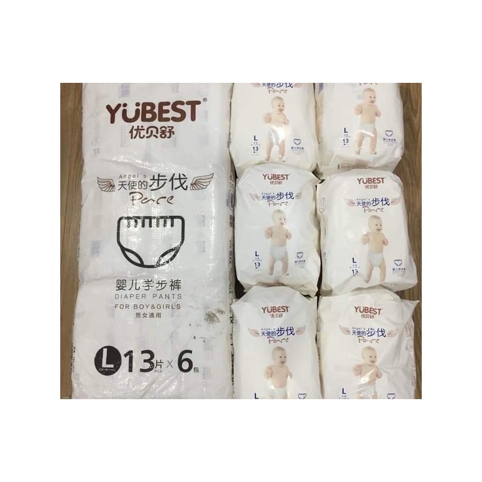 Bỉm Yubest Angel  Nội Địa Trung Quốc Dán và Quần S90/L84/XL78/XXL72