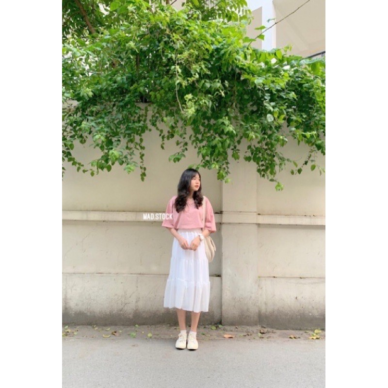 ( SIÊU RẺ -CÓ ẢNH THẬT ) Chân váy 3 tầng ulzzang hàn quốc . | BigBuy360 - bigbuy360.vn