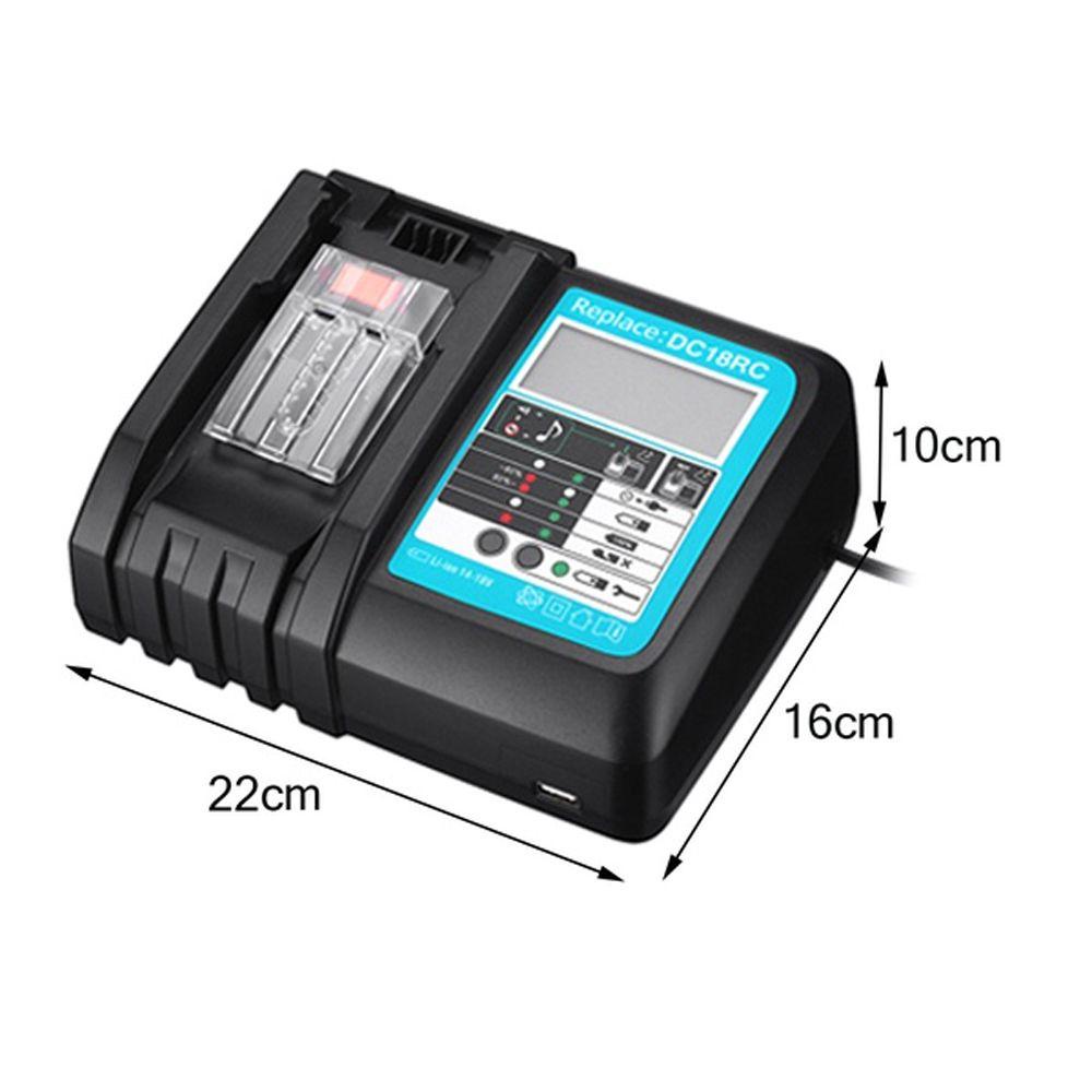 Bộ Sạc Pin Chất Lượng Cao BL1830 / Bl1430 / DC18RA 14.4-18V 3A DC18RC