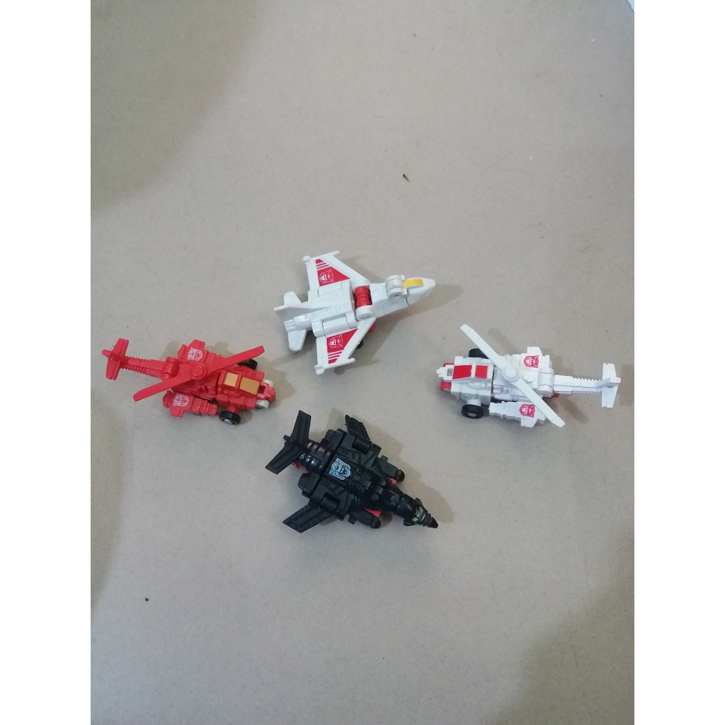 Combo 3 máy bay xoay chuyển thành robot nhí