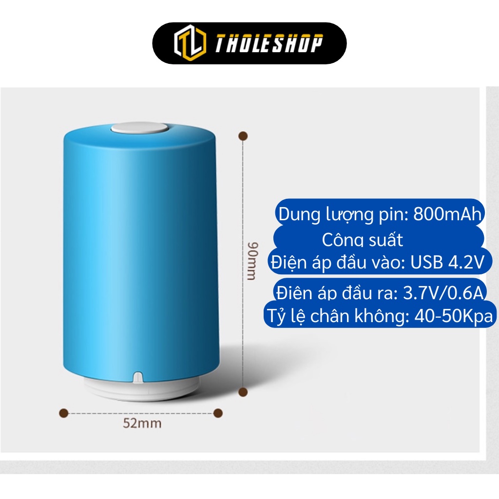 Máy Hút Chân Không Mini - Bộ Hít Chân Không Thực Phẩm, Đồ Dùng Tặng 5 Túi 8188