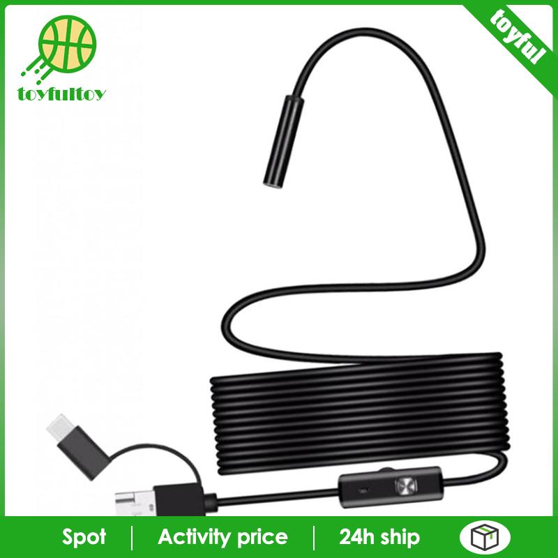 Camera Nội Soi 8mm Chống Thấm Nước Cho Điện Thoại Thông Minh / Máy Tính