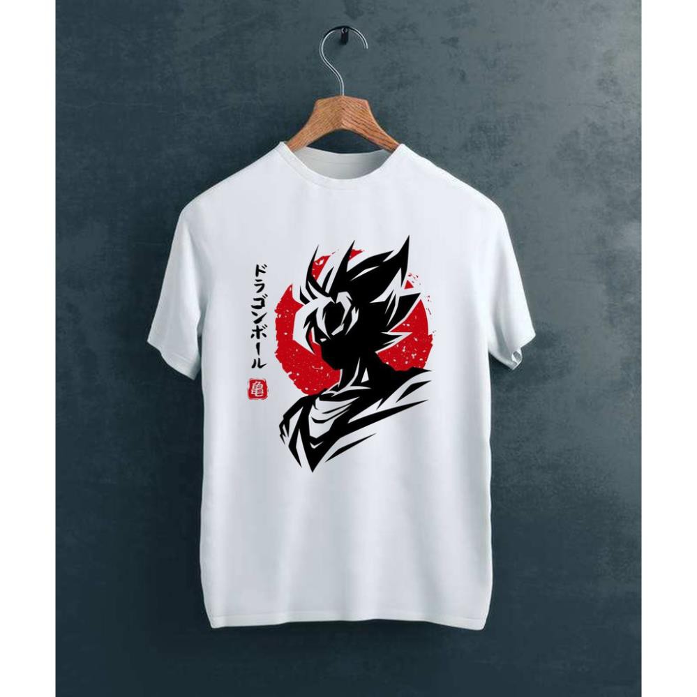 Áo thun 7 viên ngọc rồng SONGOKU 01 (Trắng)