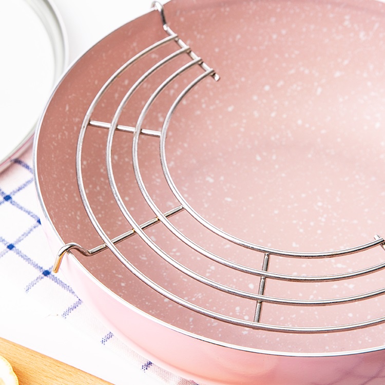 Vỉ gác chảo để đồ ăn khi chiên rán cỡ to bằng inox | BigBuy360 - bigbuy360.vn