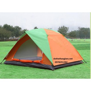 Lều cắm trại 3 người 2 lớp siêu rẻ