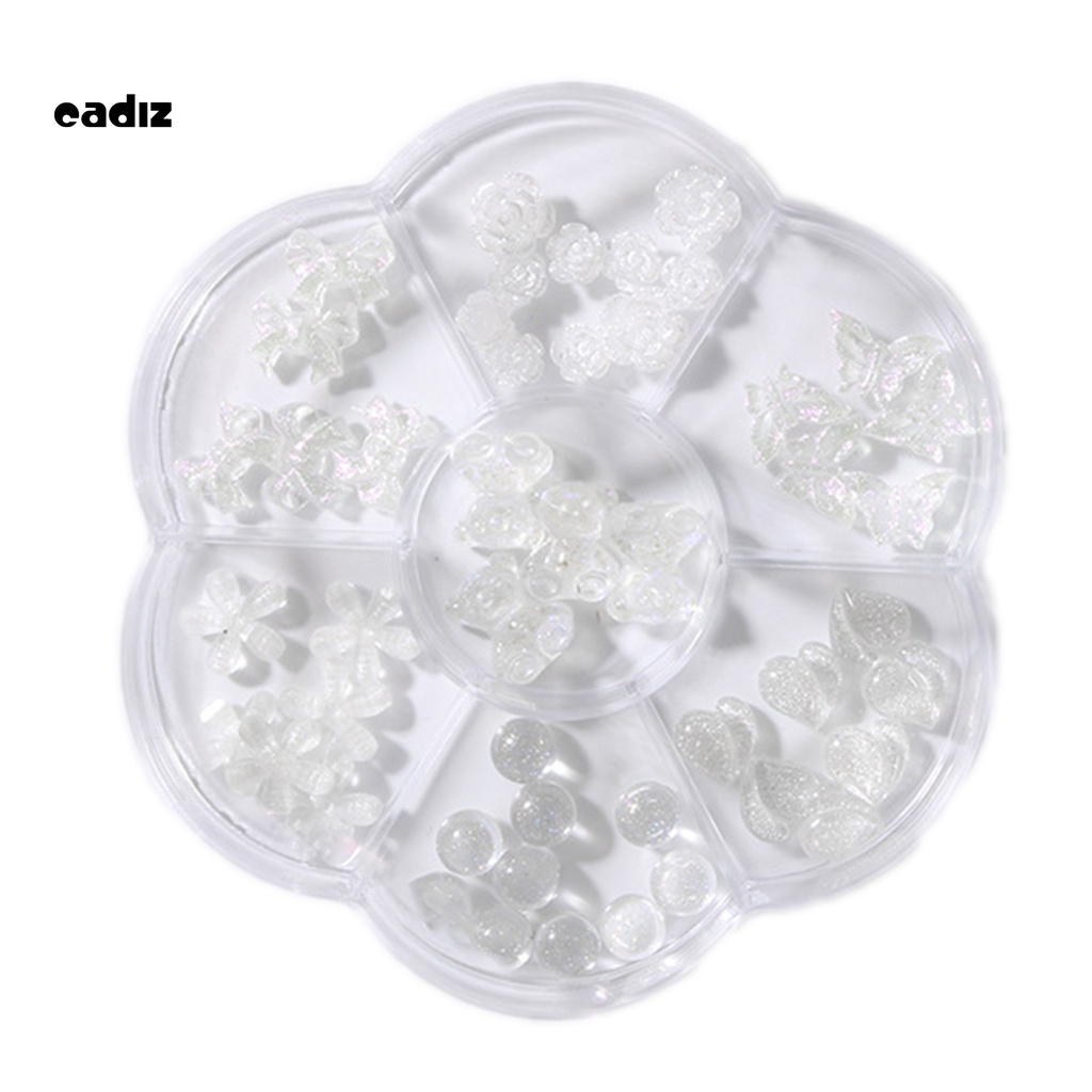 [Hàng mới về] Hạt phụ kiện nhiều kiểu dán trang trí móng tay DIY thời trang cho nữ không mùi