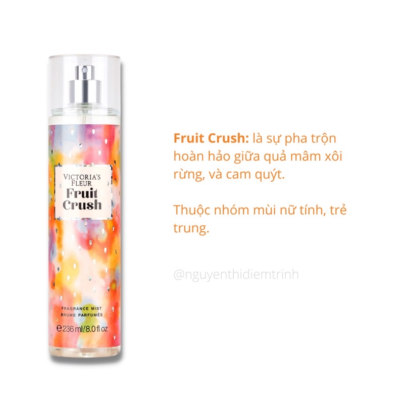 XỊT THƠM BODY VICTORIA FLEUR