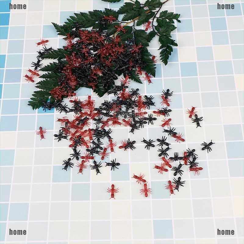 Set 50 / 100 / 200 Kiến Giả Bằng Nhựa Trang Trí Halloween