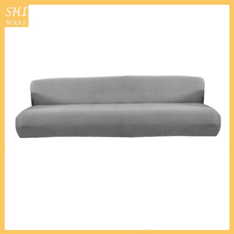 Vỏ Bọc Ghế Sofa Co Giãn Màu Trơn Có Thể Giặt Tiện Dụng