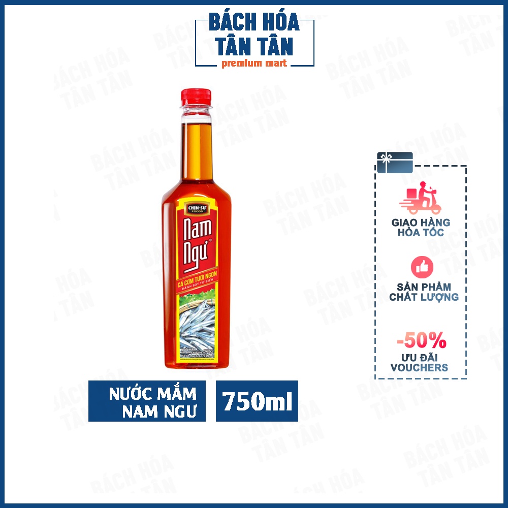 Nước mắm Nam Ngư thơm ngon đậm đà chai 750ml