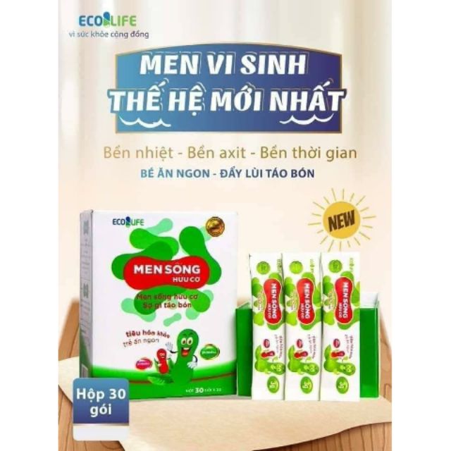 Men sống hữu cơ ecolife