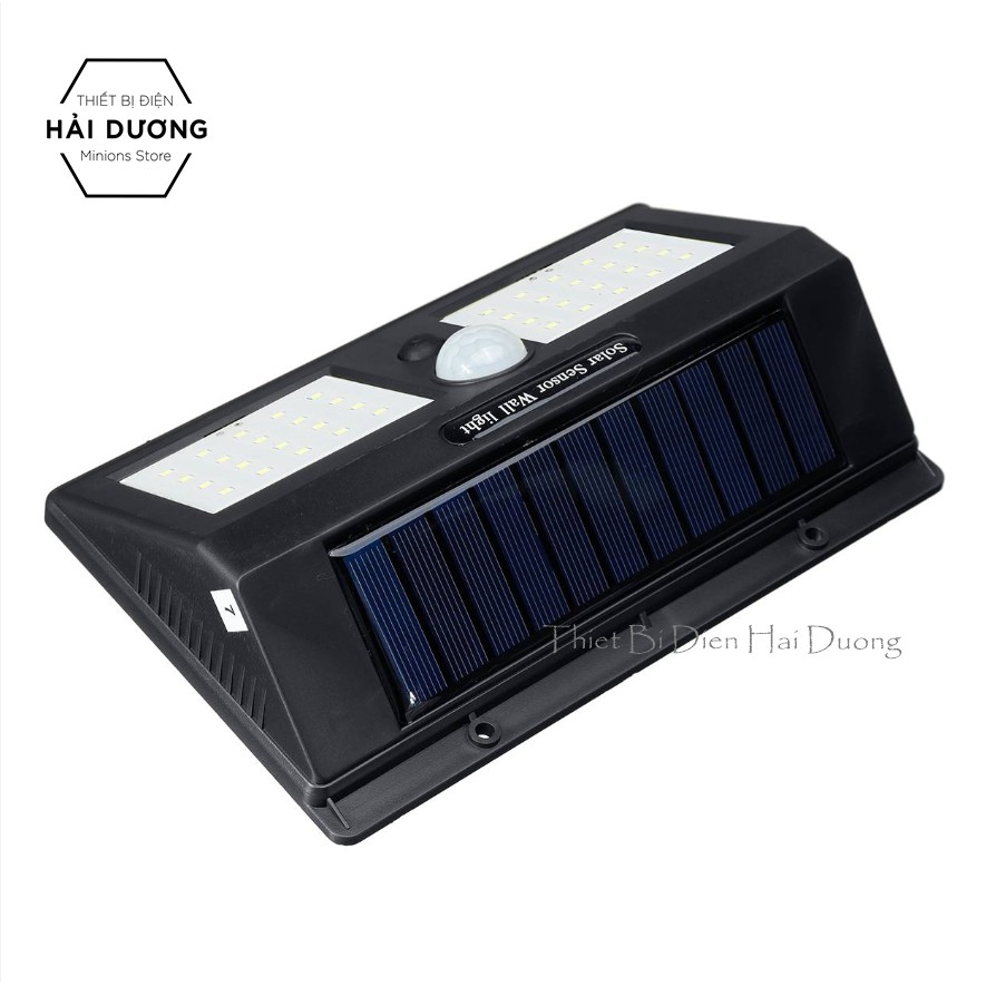 Bộ 4 Đèn led đôi cảm biến hồng ngoại năng lượng mặt trời (40 mắt led ) - cảm biến 3 chế độ - Energy Green L