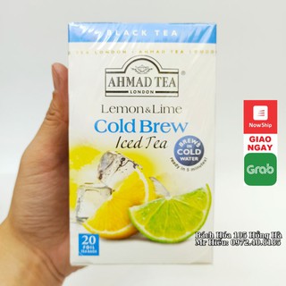 [T12/2023] Trà Ahmad Tea pha lạnh Cold Brew Lemon & Lime