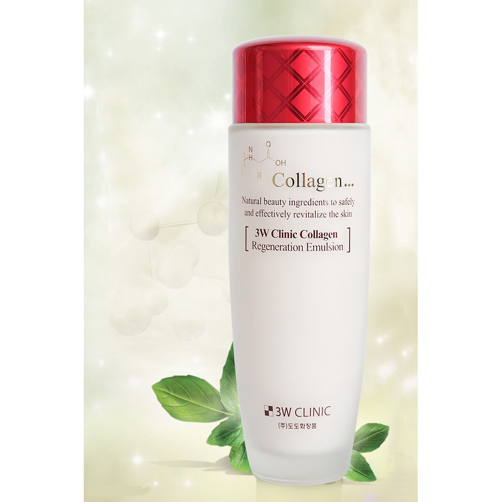 Nước hoa hồng collagen 3w clinic Regeneration Softener