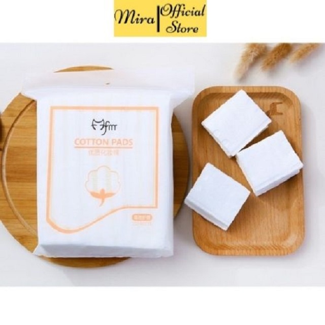 Bông tẩy trang Cotton Pads 222 miếng SIÊU TIỆN LỢI MIRAASHOP