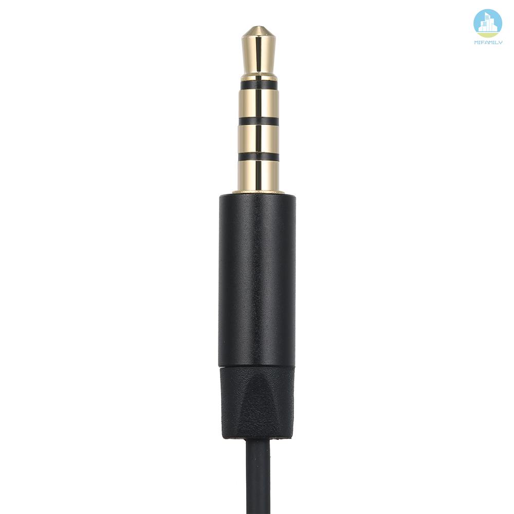 Mi Micro Cài Áo 3.5mm Có Kẹp Và Dây 3.0m Thu Âm Cho Ios Android / Windows