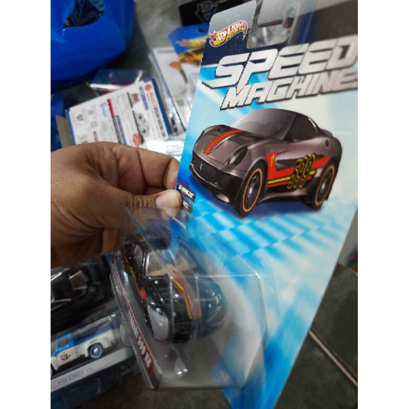 xe Hot Wheels speed machines Ferrari 599xx màu đen , hàng hiếm