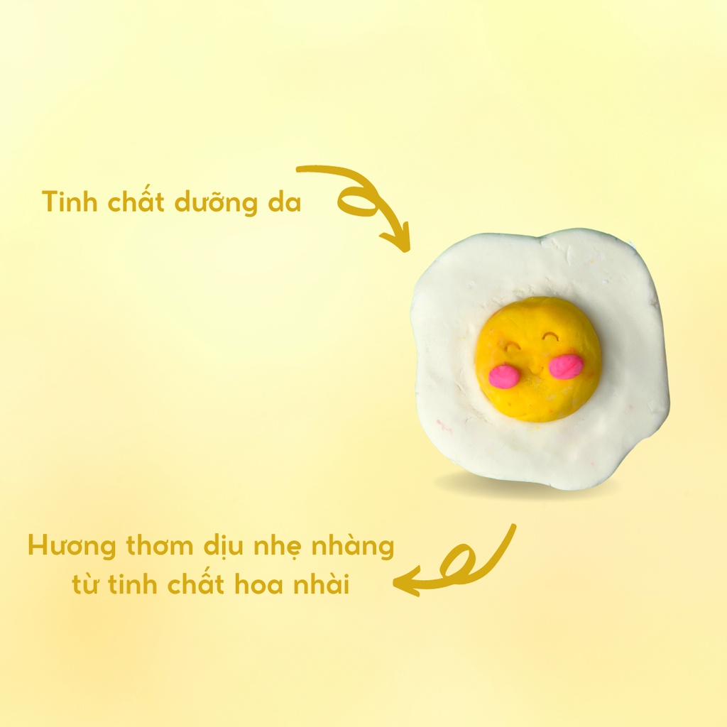 Bánh siêu tạo bọt bồn tắm SUNNY SIDE UP [Labbi] Bubble Bar