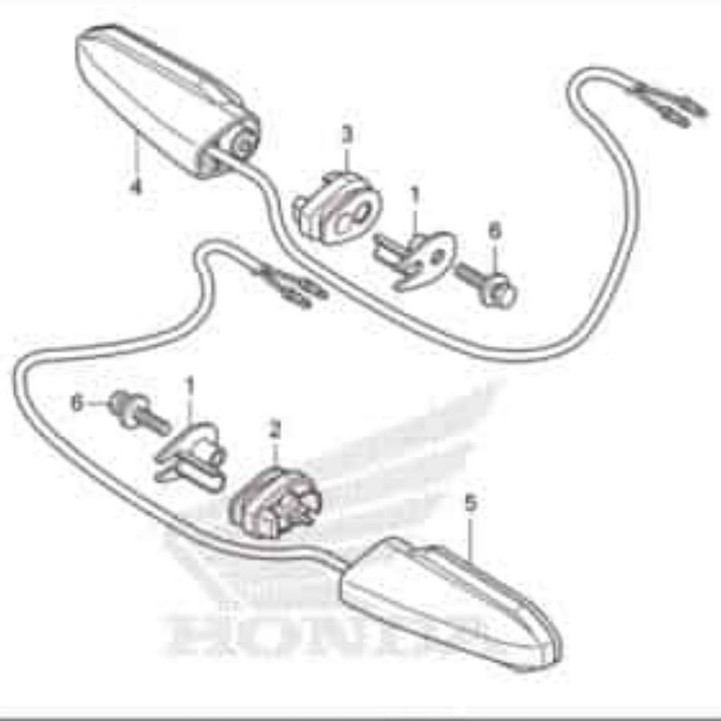 Bộ Phụ Tùng Xi Nhan Winner X / CBR150R / CBR250RR