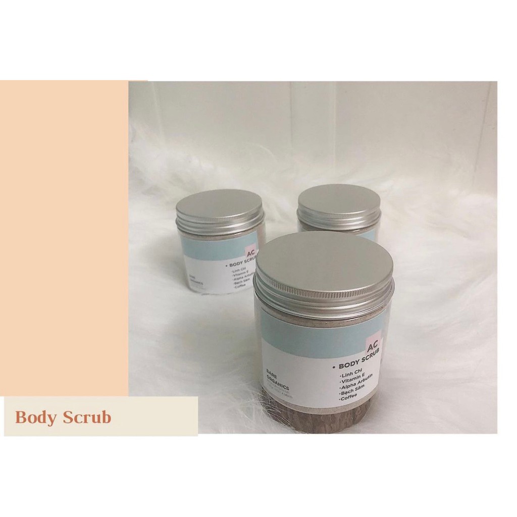Bột Tắm Trắng Da Cấp Ẩm Làm Sạch Body Hiệu Quả - Body Scrub 500gram