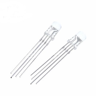 LED ĐƠN 5MM RGB 4 CHÂN COMBO 10PCS
