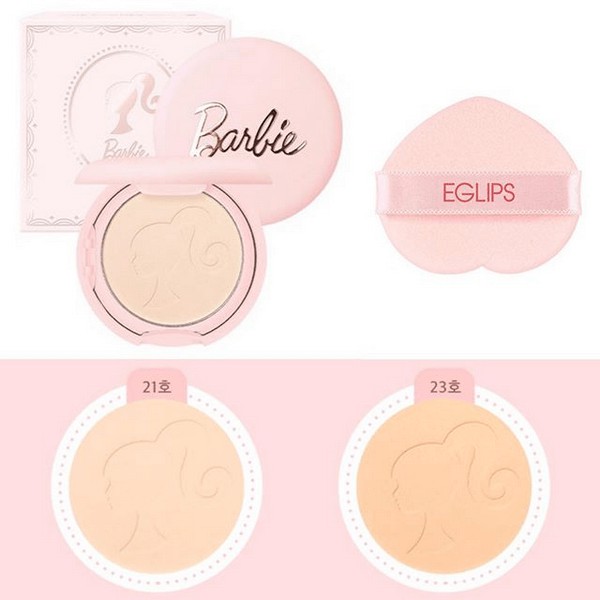 Phấn phủ Eglips Barbie Blur Powder pact