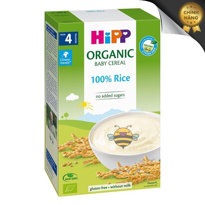 Bột ăn dặm ngũ cốc HiPP Organic (tặng sữa non ILDONG)