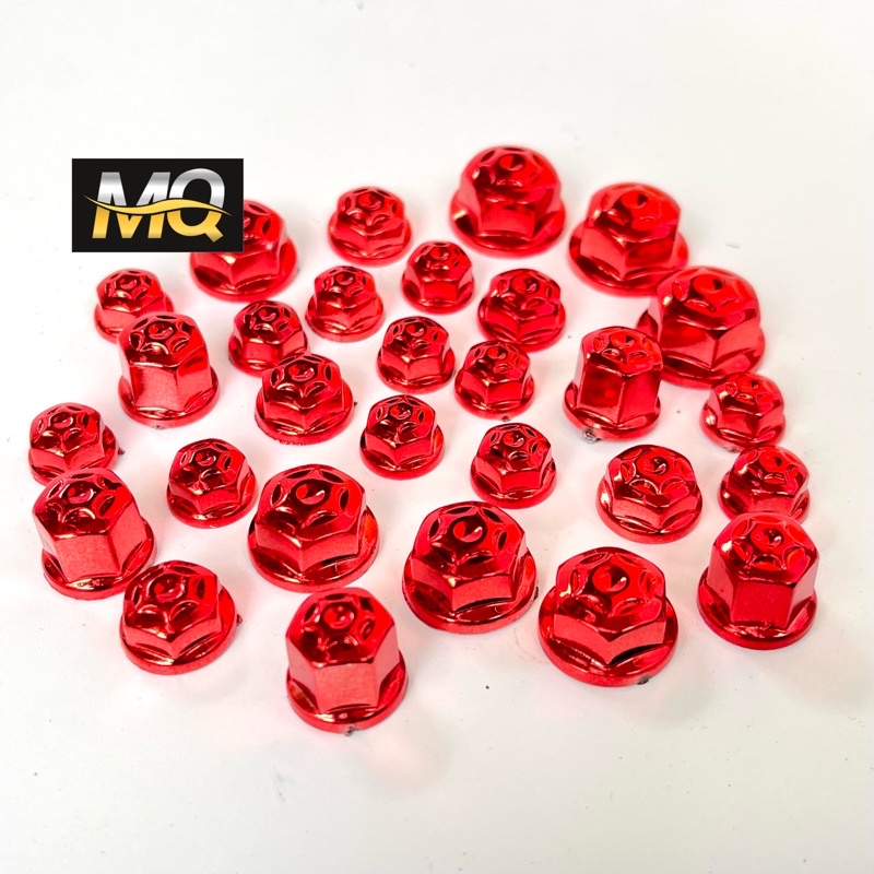 Chụp Ốc Trang Trí Xe Máy Mẫu Mới (Bộ 25-30 Con)