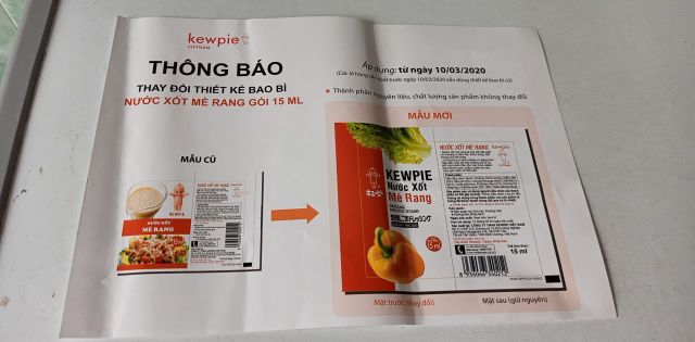 [40 gói x 15ml] Nước xốt mè rang [VN] KEWPIE Dressing Roasted Sesame (hty-hk5) | BigBuy360 - bigbuy360.vn
