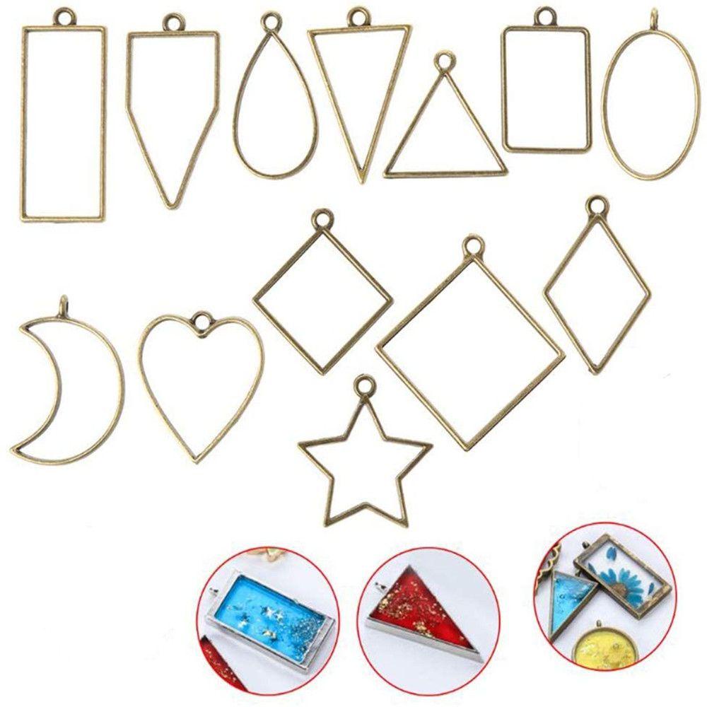 NEXTVN Set 10 / 30 Mặt Dây Chuyền Đá Cabochon Hình Học Mới