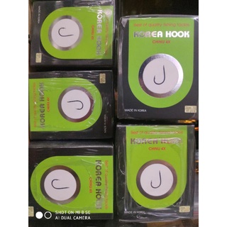 Lưỡi câu cá Korea hook lưỡi sét đích dẹp