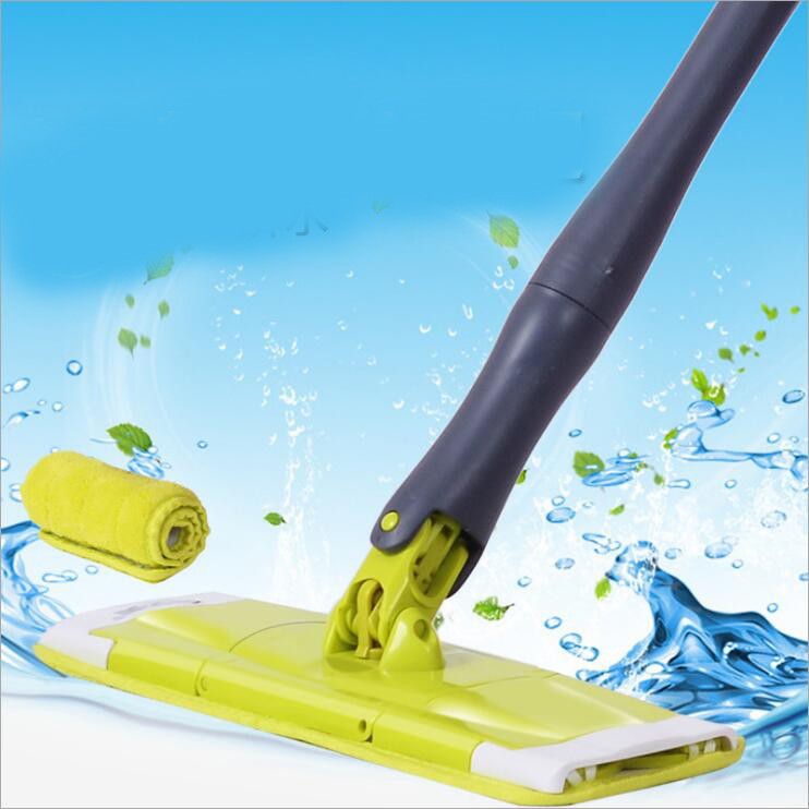 Cây lau nhà  thông minh tự vắt xoay 360 độ + tặng 1 miếng lau thay thế T3A5
