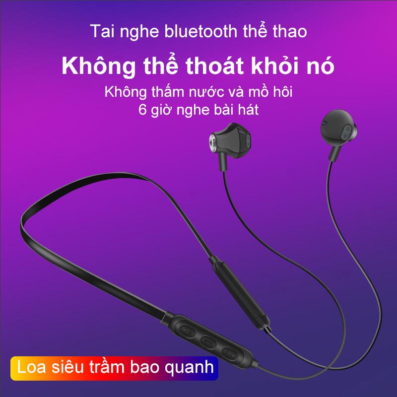 Tai nghe Bluetooth âm thanh vòm 3d Nghe nhạc 10h liên tục - Âm Thanh Bao Test Trước Khi Nhận Hàng [EJ10005]