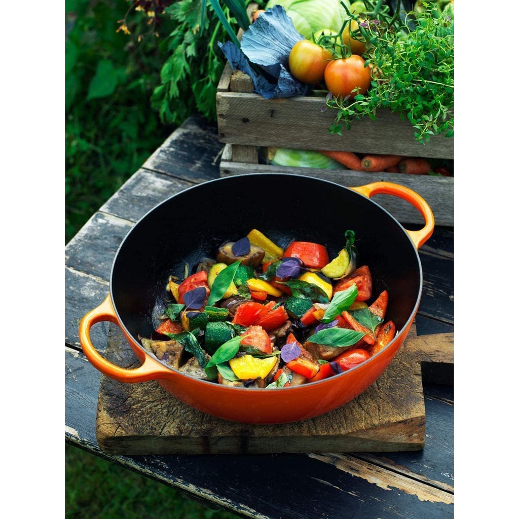 NỒI GANG LE CREUSET LA MARMITE 32CM, MÀU CAM