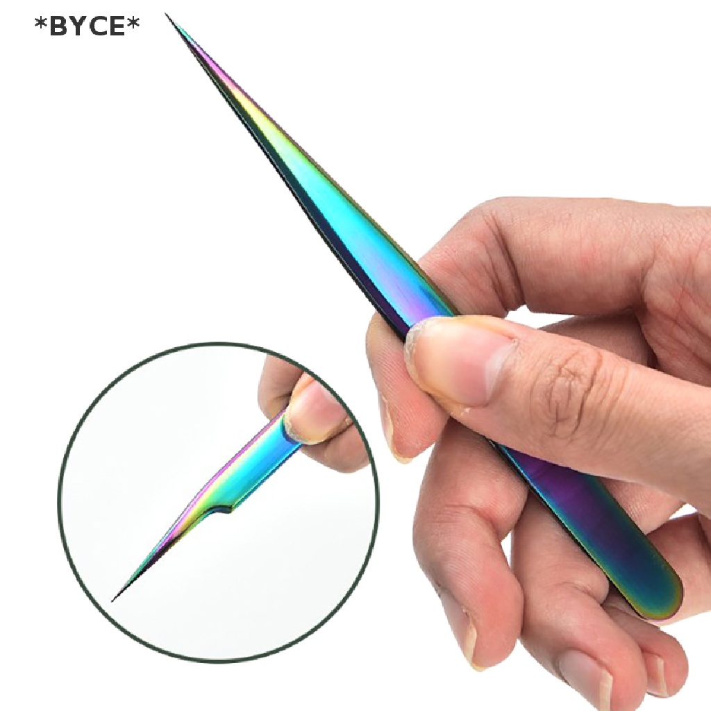 Nhíp Cong Nối Mi BYCE Bằng Thép Không Gỉ