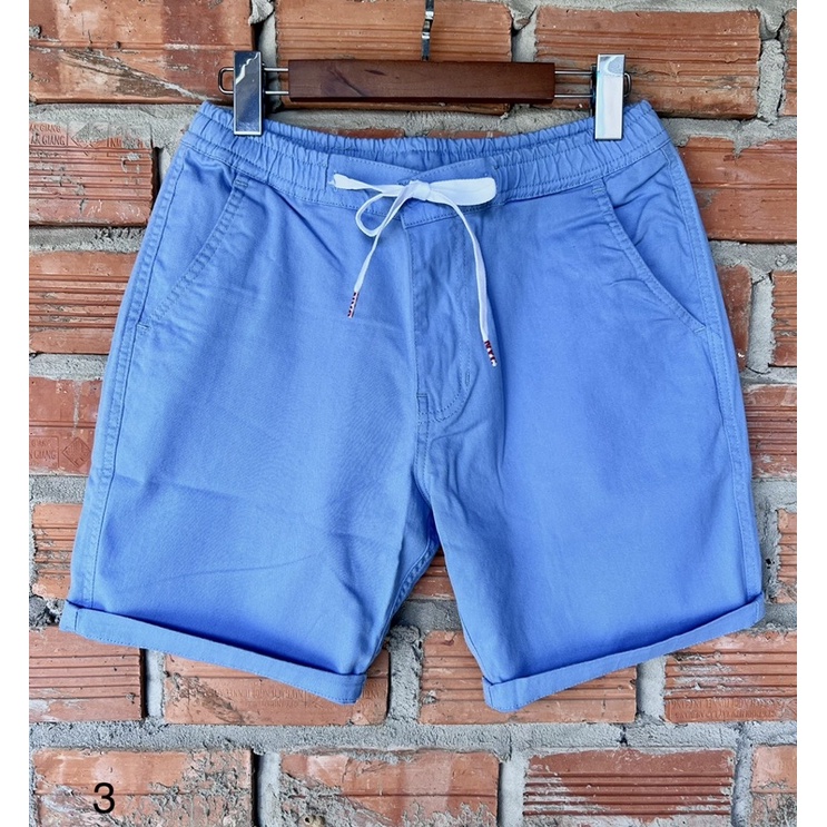 Quần short nam kaki co giản