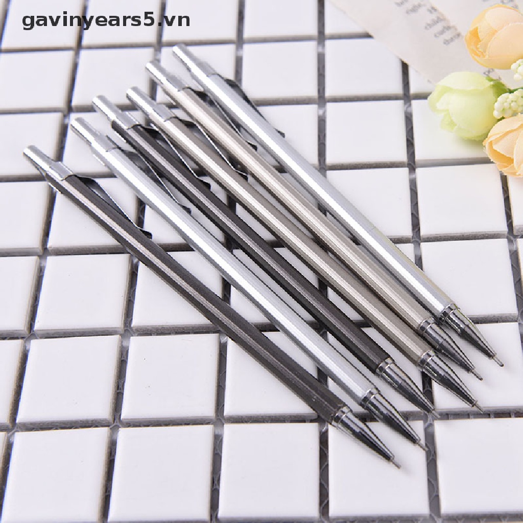 Bút chì bấm tự động 0.5/ 0.7mm bằng kim loại dành cho học sinh