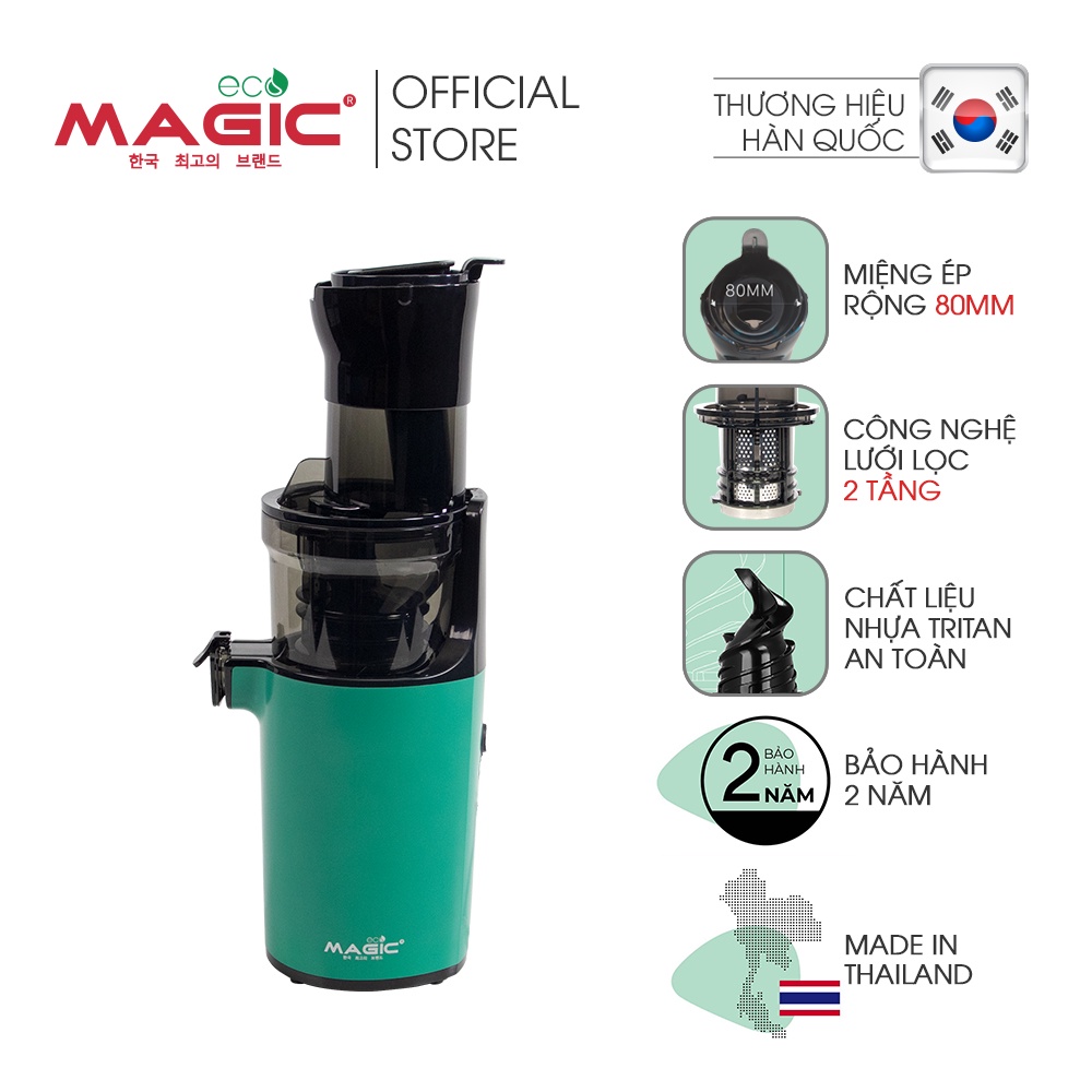 Máy ép chậm thế hệ mới Magic - Iruka, bảo hành chính hãng