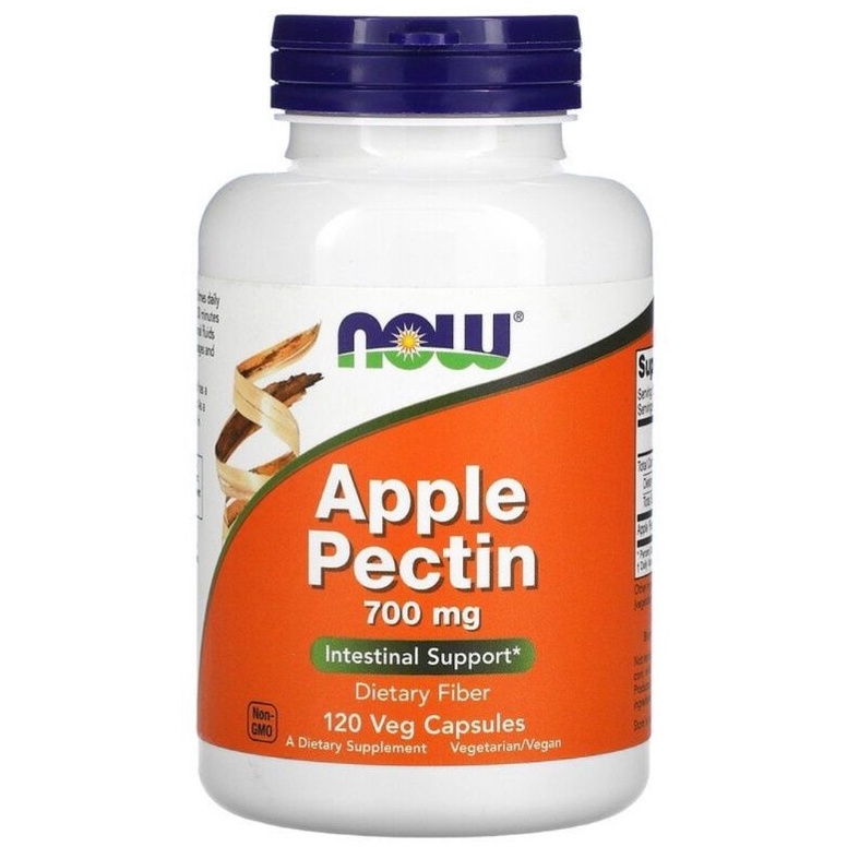 NOW Foods, Apple Pectin, 700 mg, 120 Veg Capsules