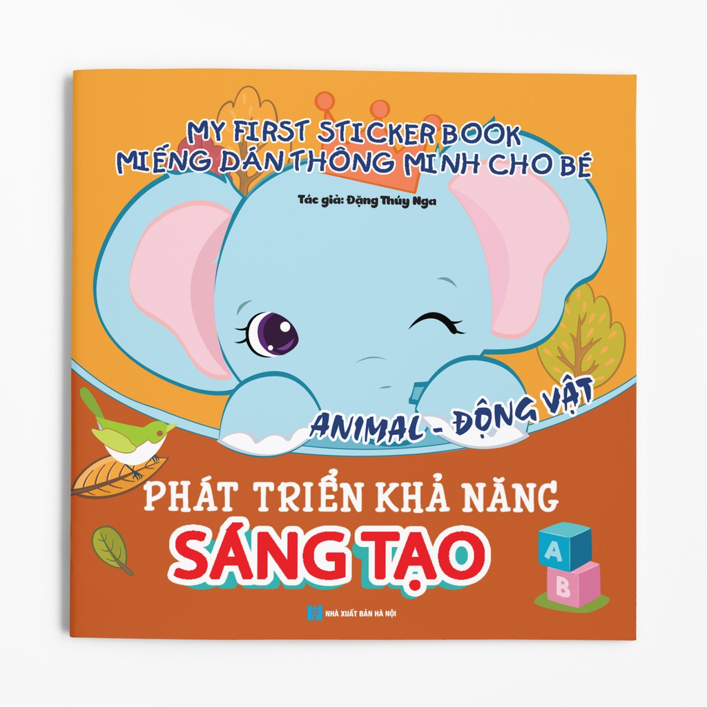 Sách Miếng Dán Thông Minh Cho Bé - My First Sticker Book (Bộ 3 Cuốn)