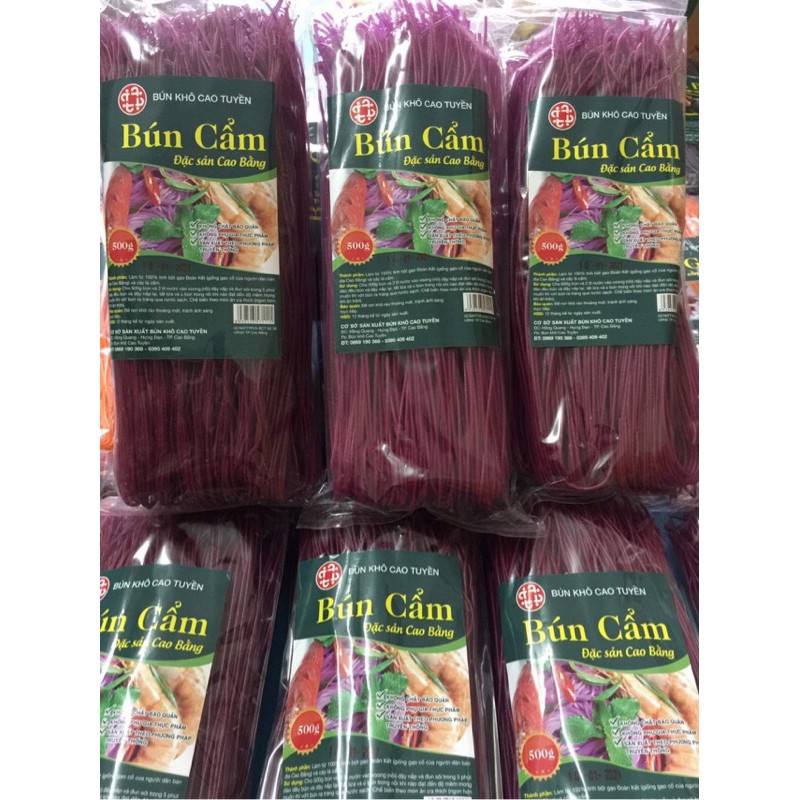 Mì bún khô ngũ sắc ngô, cẩm, gấc, gạo lứt đỏ, đen Cao tuyền siêu ngon eatclean giảm cân.