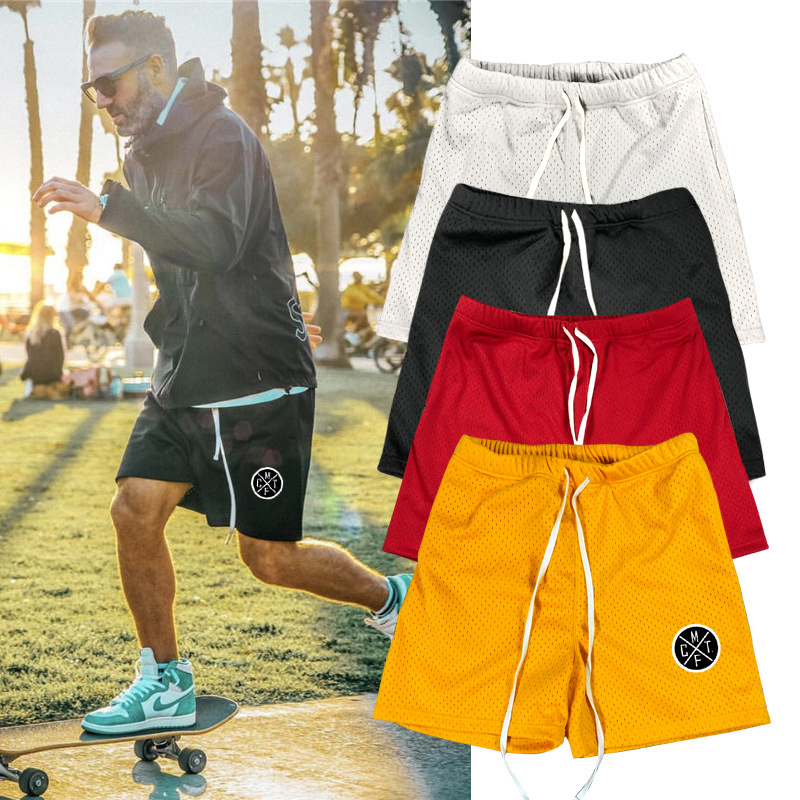 Quần ngắn thể thao tập gym thể hình khô nhanh thoải mái thoáng khí thời trang cho nam