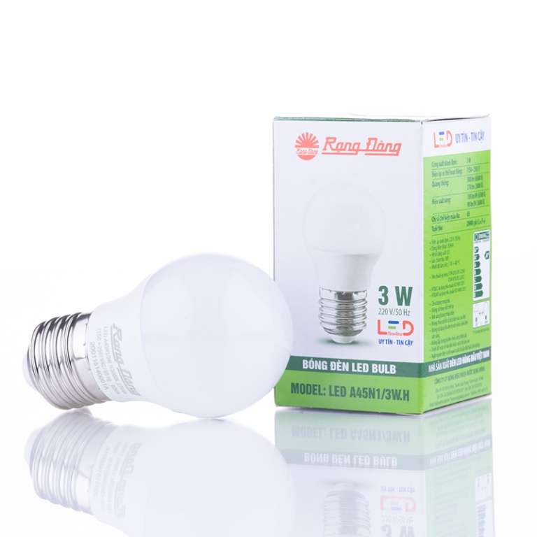 Bóng đèn Led Bulb tròn Rạng Đông 3W