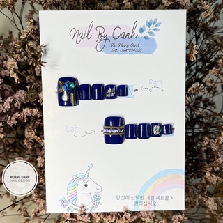 Nail box thiết kế đính đá khối và xà cừ - MC2