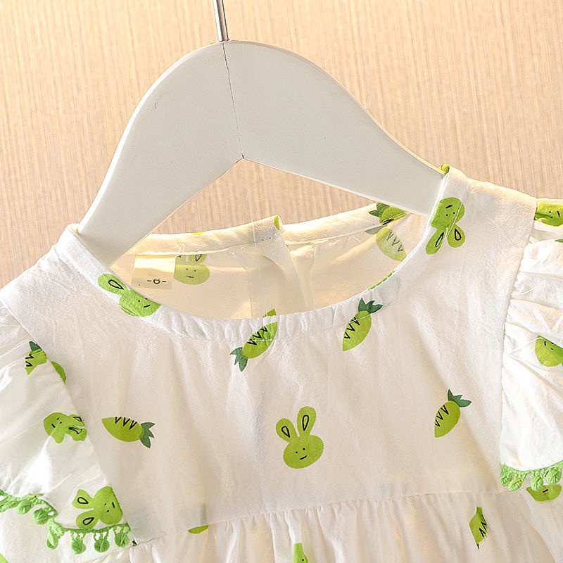 Áo Sơ Mi Hoa Dài Tay Phong Cách Hàn Quốc Cho Bé Gái