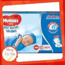 (Giá sốc) Tã Dán Sơ Sinh Huggies Dry Newborn (58 Miếng + 2 Miếng) (ktsxuan)