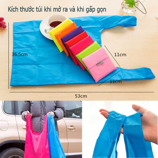 [Siêu Rẻ] Túi đi chợ gấp gọn BAGCU Siêu_Rẻ (Chất Lượng)
