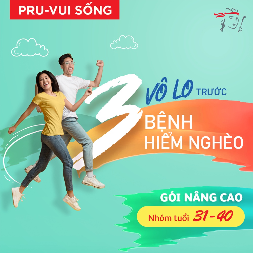 Toàn quốc [E-Voucher] Prudential - Bảo hiểm PRU-Vui Sống - gói Nâng cao [nhóm tuổi 31-40]