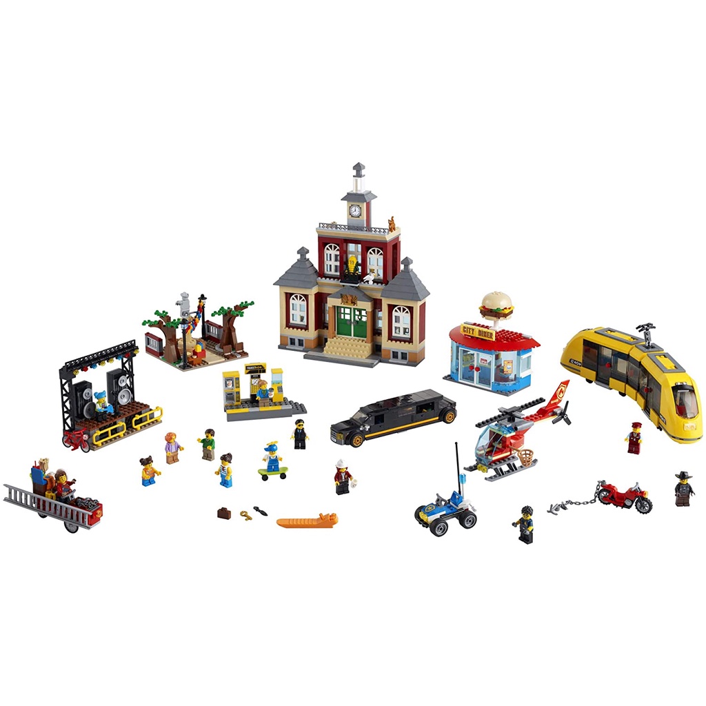 Đồ chơi LEGO City Quảng trường thành phố mã  60271 -1,517 chi tiết