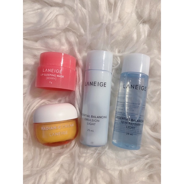 Bộ sản phẩm mặt nạ chăm sóc da làm mờ đốm nâu LANEIGE Hàn Quốc